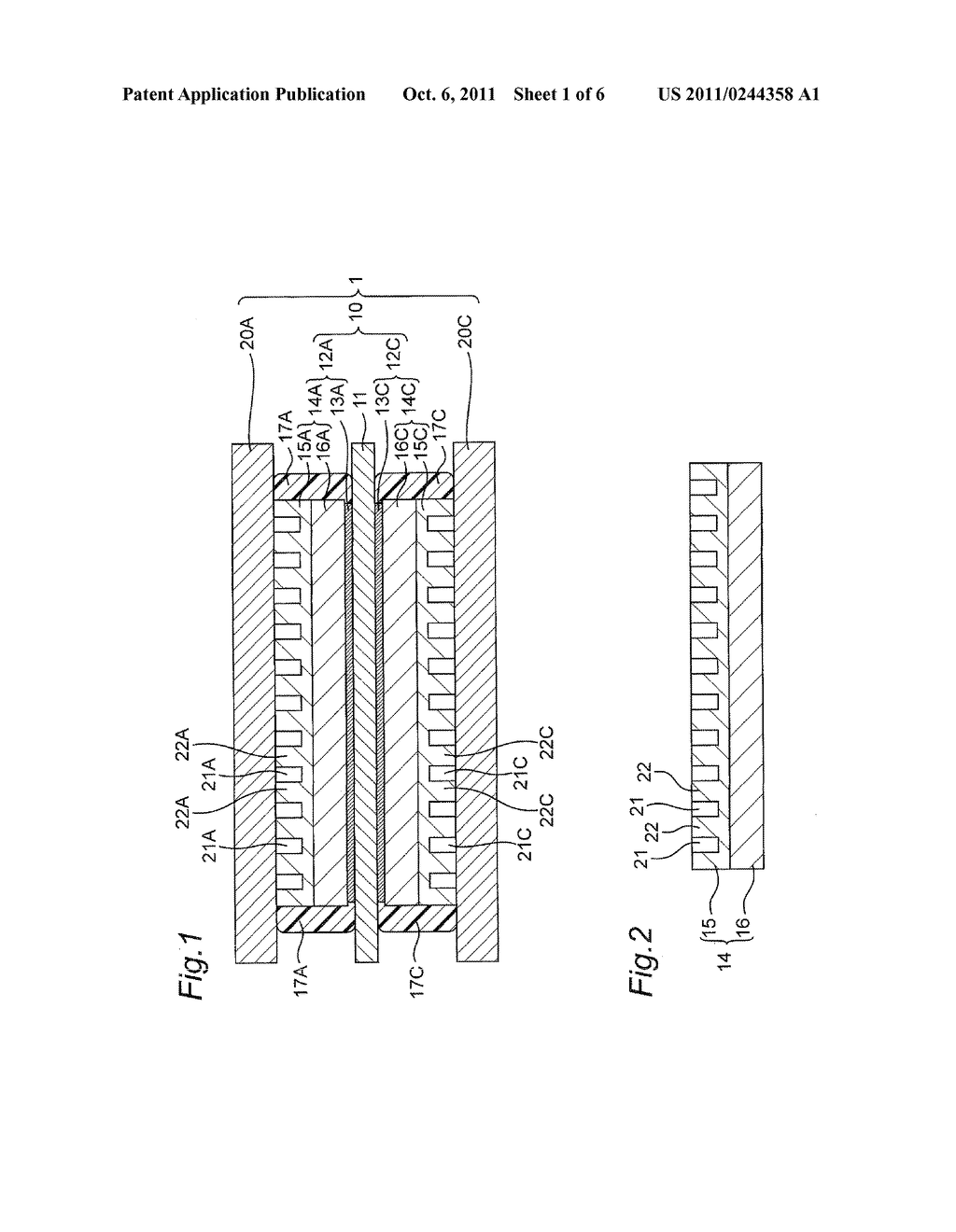 GAS DIFFUSION LAYER AND PROCESS FOR PRODUCTION THEREOF, AND FUEL CELL - diagram, schematic, and image 02