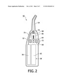 NON-PRESSURIZED SYSTEM FORE CREATING LIQUID DROPLETS IN A DENTAL CLEANING     APPLIANCE diagram and image