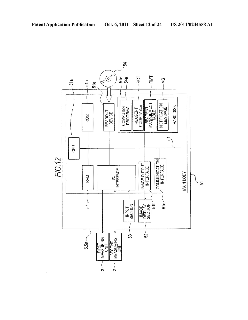 SAMPLE ANALYZER AND INFORMATION WRITING METHOD - diagram, schematic, and image 13