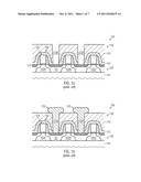 Contact Elements of a Semiconductor Device Formed by Electroless Plating     and Excess Material Removal with Reduced Sheer Forces diagram and image