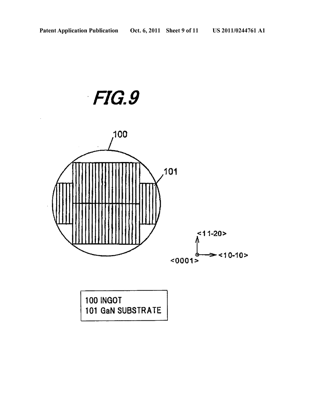 Method of making conductive Group lll Nitride single crystal substrate - diagram, schematic, and image 10