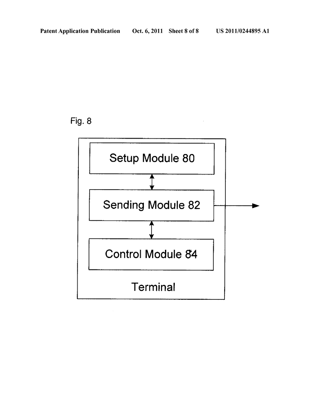 TERMINAL AND NO-DISTURBANCE METHOD THEREOF - diagram, schematic, and image 09