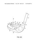 GOLF CLUB ASSEMBLY AND GOLF CLUB WITH AERODYNAMIC FEATURES diagram and image