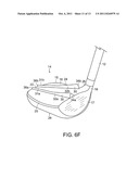 GOLF CLUB ASSEMBLY AND GOLF CLUB WITH AERODYNAMIC FEATURES diagram and image