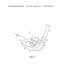 GOLF CLUB ASSEMBLY AND GOLF CLUB WITH AERODYNAMIC FEATURES diagram and image