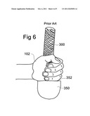 Hemisperical grip handle apparatus diagram and image