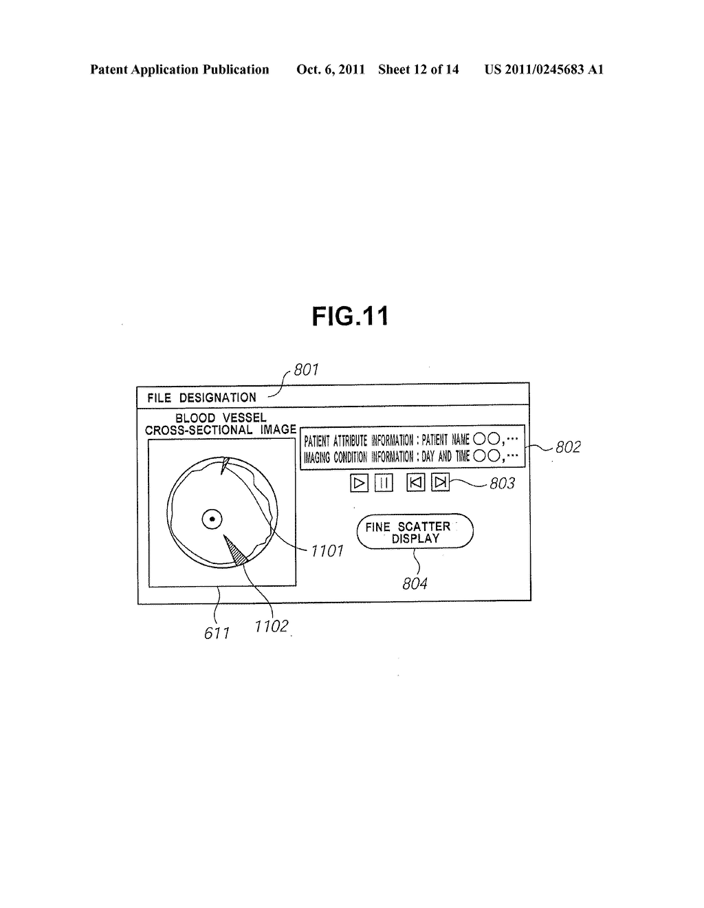 OPTICAL IMAGING DIAGNOSTIC APPARATUS AND THE DISPLAY CONTROL METHOD     THEREOF - diagram, schematic, and image 13