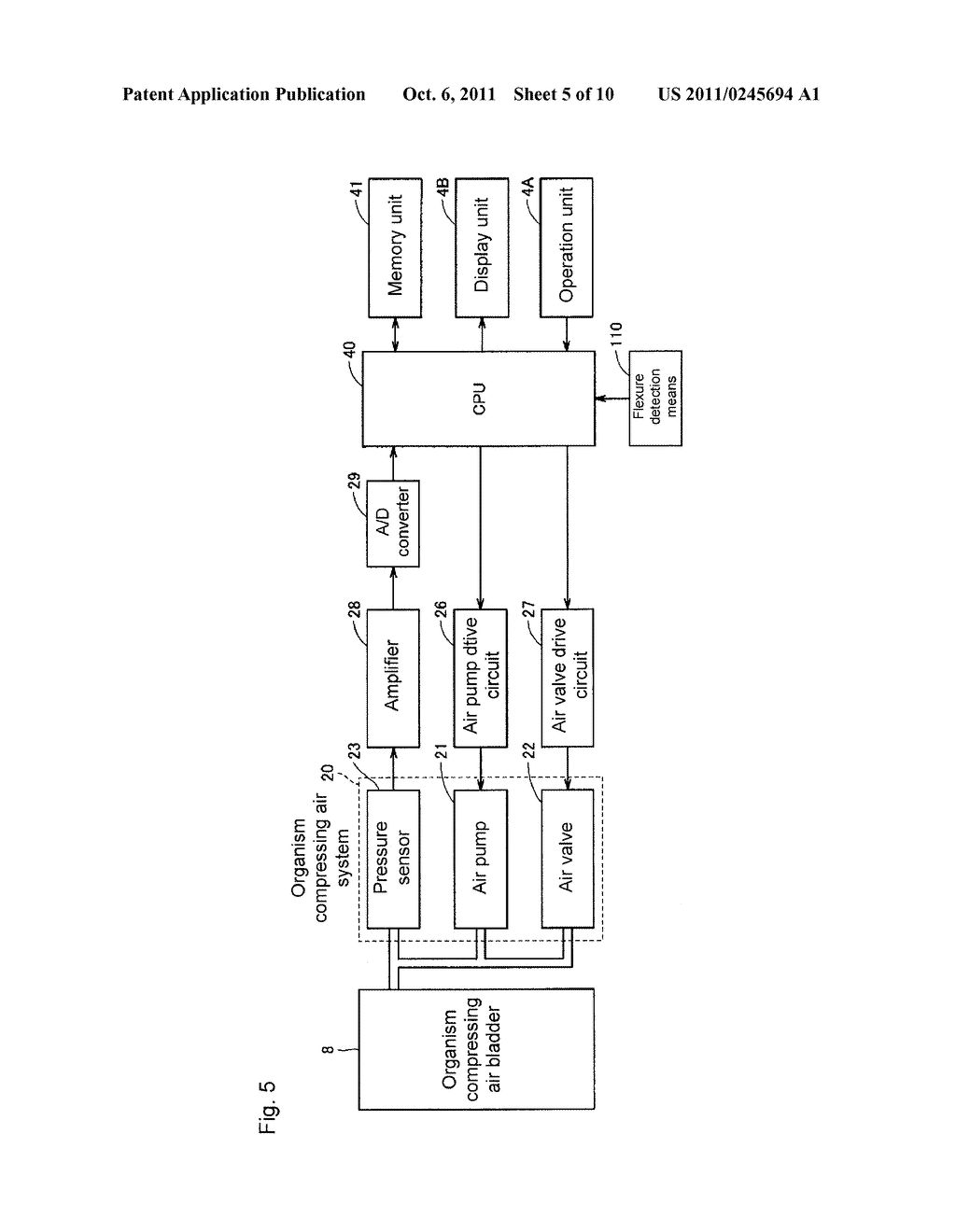 BLOOD PRESSURE MEASUREMENT APPARATUS - diagram, schematic, and image 06