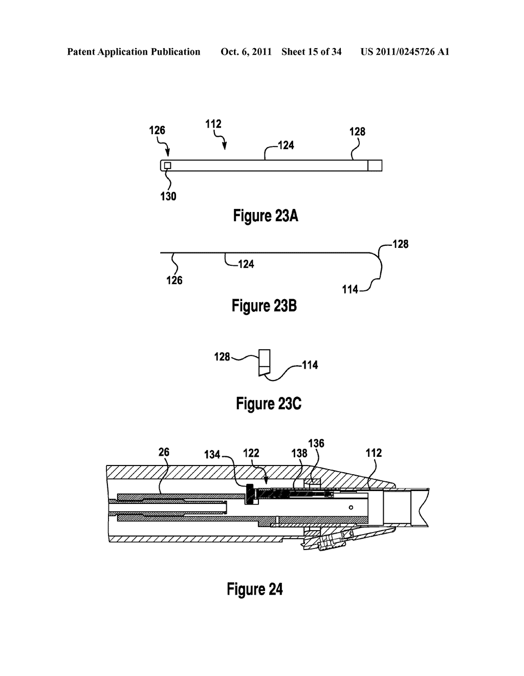 TISSUE EXCISION DEVICE WITH AN INDEPENDENT NEEDLE - diagram, schematic, and image 16