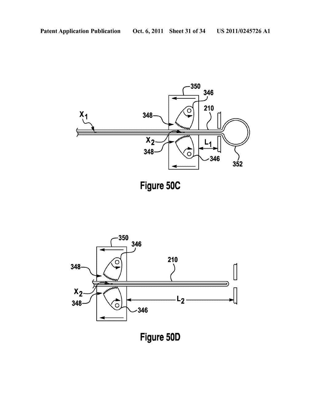 TISSUE EXCISION DEVICE WITH AN INDEPENDENT NEEDLE - diagram, schematic, and image 32