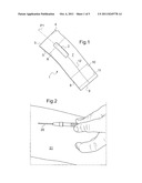 DRESSING FOR FIXING AND PROTECTING A NEEDLE diagram and image