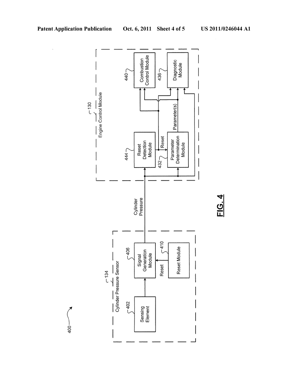 CYLINDER PRESSURE SENSOR RESET SYSTEMS AND METHODS - diagram, schematic, and image 05