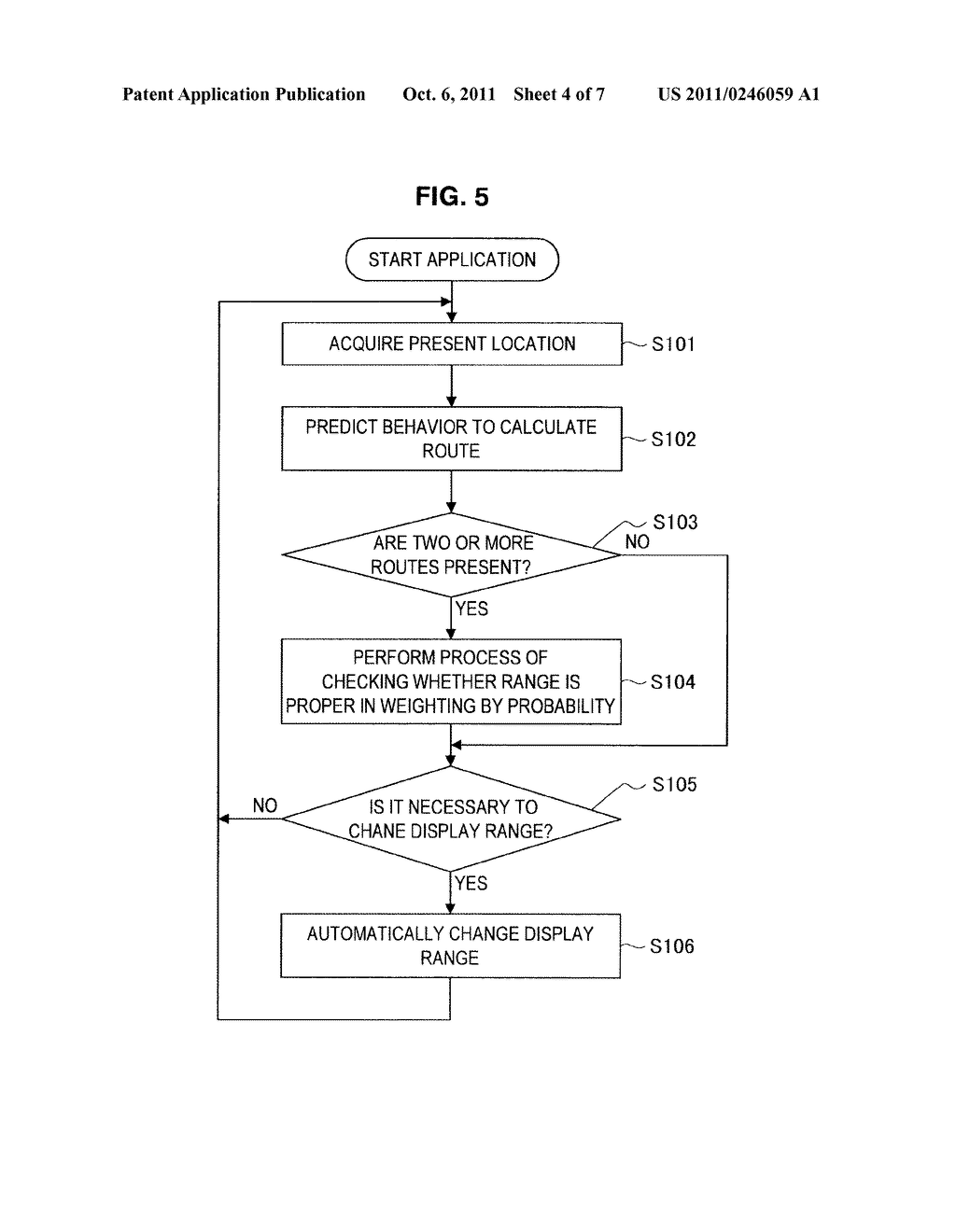 INFORMATION PROCESSING APPARATUS, BEHAVIOR PREDICTION DISPLAY METHOD, AND     COMPUTER PROGRAM THEREFOR - diagram, schematic, and image 05