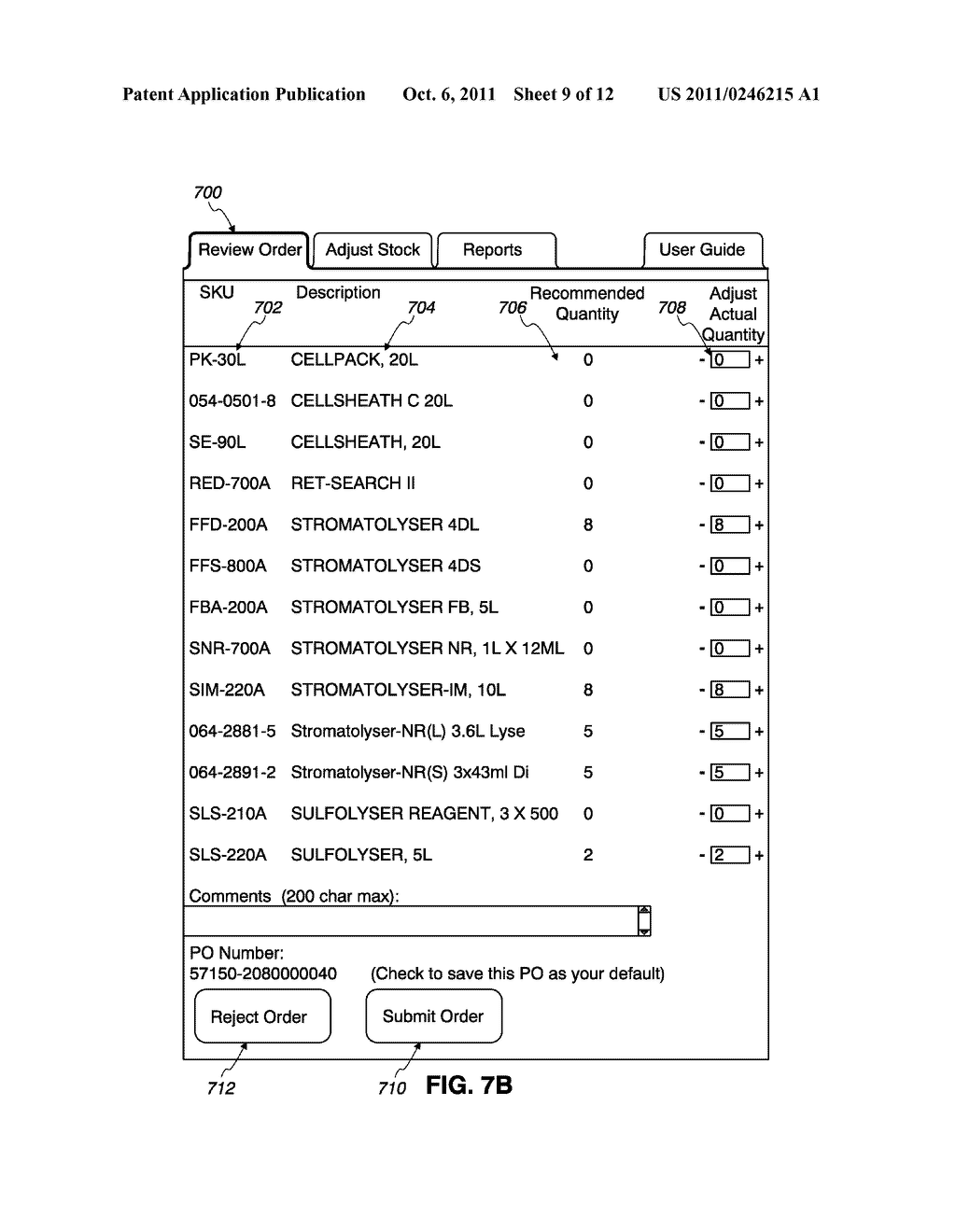 SYSTEM, APPARATUS AND METHOD FOR AUTO-REPLENISHMENT AND MONITORING OF A     MEDICAL INSTRUMENT - diagram, schematic, and image 10