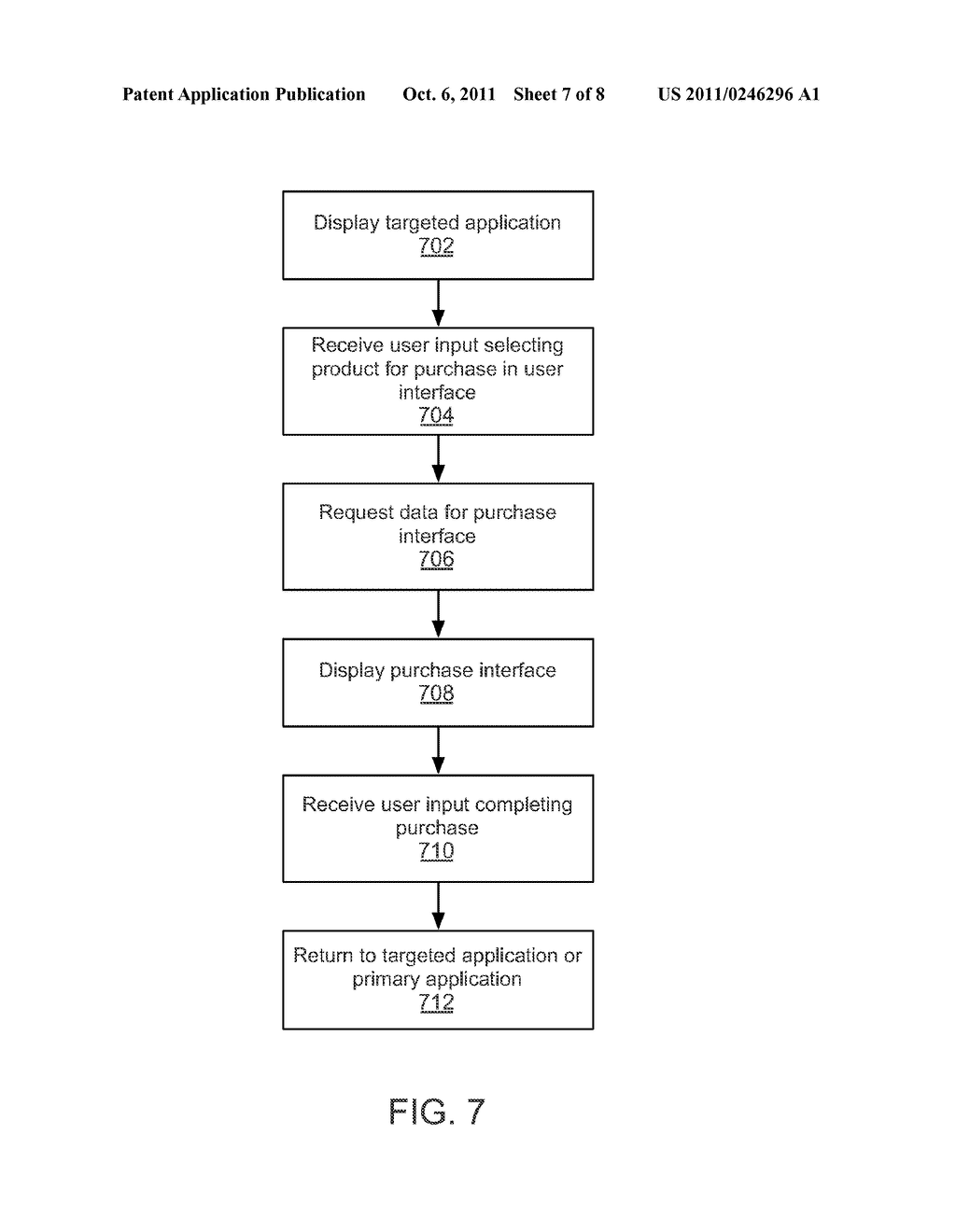 BACKGROUND PROCESS FOR PROVIDING TARGETED CONTENT WITHIN A THIRD-PARTY     APPLICATION - diagram, schematic, and image 08