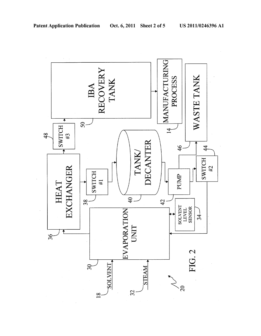 SYSTEMS AND METHODS FOR ISOBUTYL ALCOHOL (IBA) RECOVERY - diagram, schematic, and image 03