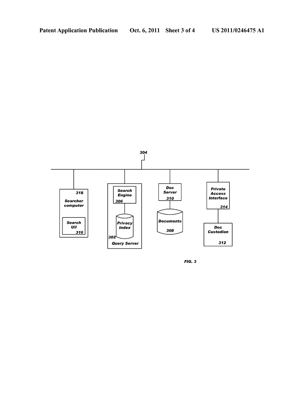 SYSTEM AND METHOD FOR LOCATING AND RETRIEVING PRIVATE INFORMATION ON A     NETWORK - diagram, schematic, and image 04