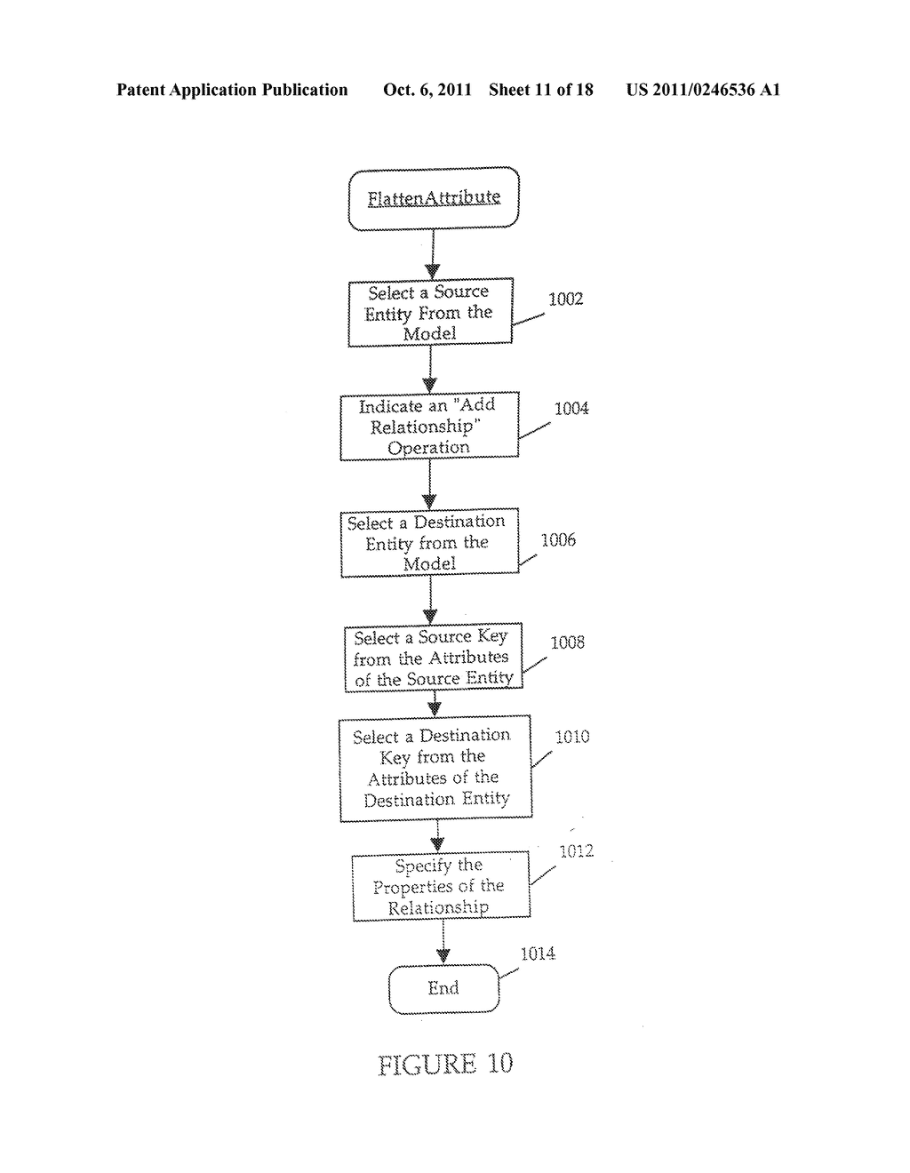 METHOD AND APPARATUS FOR MAPPING OBJECTS TO MULTIPLE TABLES OF A DATABASE - diagram, schematic, and image 12