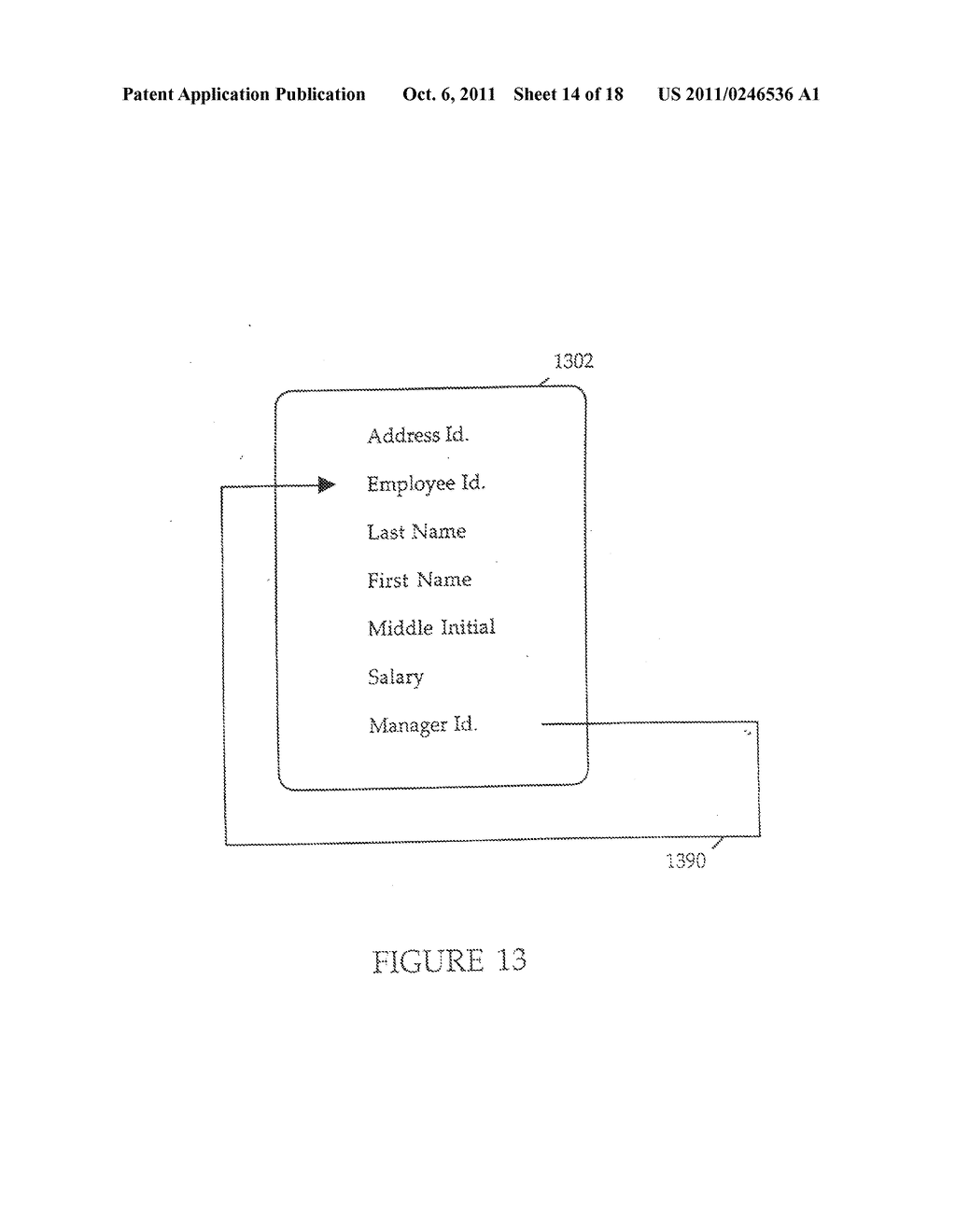 METHOD AND APPARATUS FOR MAPPING OBJECTS TO MULTIPLE TABLES OF A DATABASE - diagram, schematic, and image 15