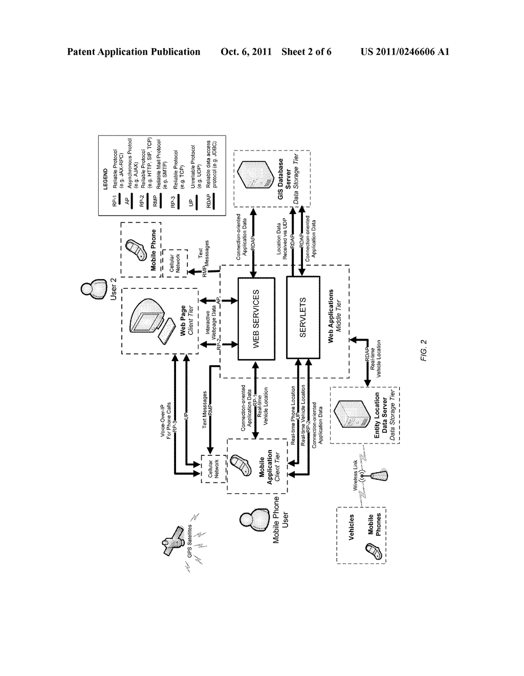 ARCHITECTURE AND TWO-LAYERED PROTOCOL FOR REAL-TIME LOCATION-AWARE     APPLICATIONS - diagram, schematic, and image 03