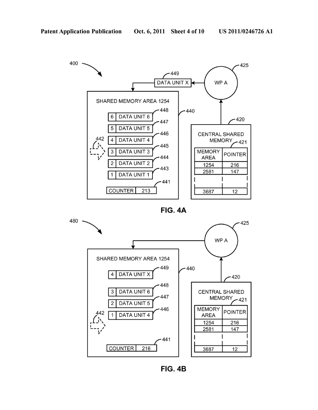 PROCESSING DATA IN SHARED MEMORY - diagram, schematic, and image 05