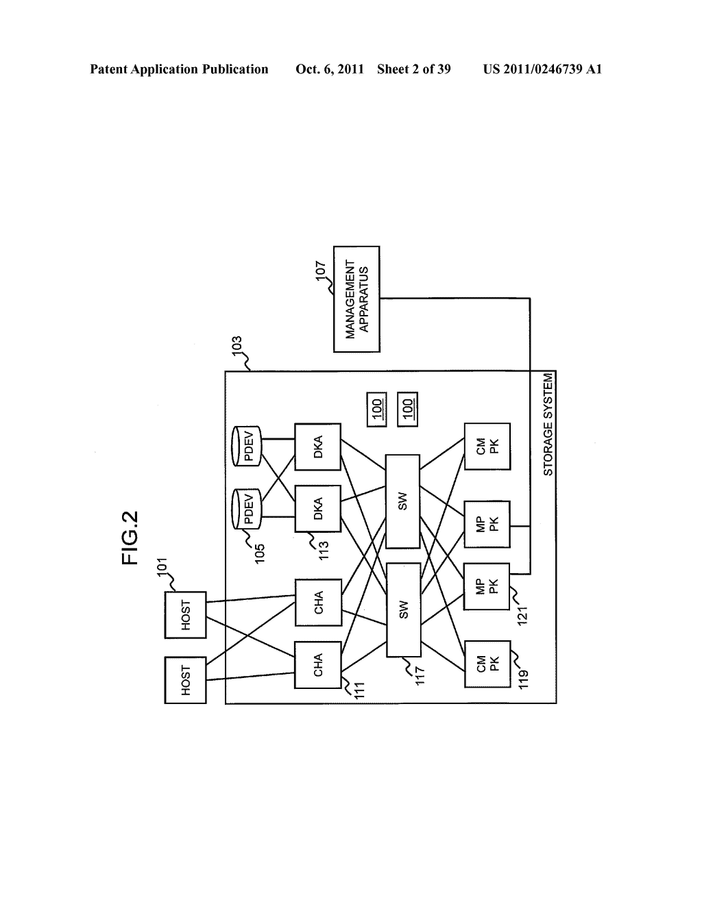 STORAGE SYSTEM PROVIDING VIRTUAL VOLUMES - diagram, schematic, and image 03