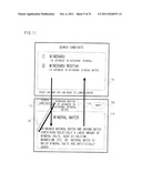 Information processing apparatus, information processing program, storage     medium storing an information processing program and window controlling     method diagram and image