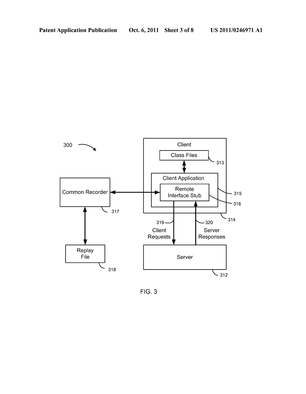 COMMON RECORDING AND REPLAYING PERFORMANCE TEST TOOL FOR A CLIENT-SERVER     ENVIRONMENT - diagram, schematic, and image 04