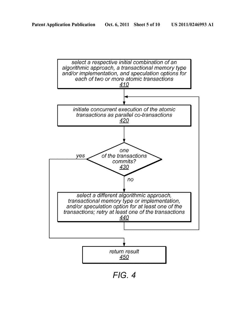 System and Method for Executing a Transaction Using Parallel     Co-Transactions - diagram, schematic, and image 06