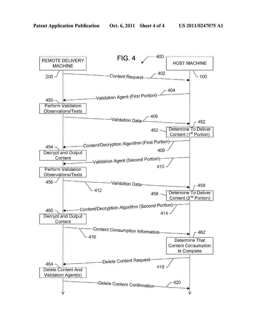 METHOD AND APPARATUS FOR ENABLING SECURE DISTRIBUTION OF DIGITAL CONTENT - diagram, schematic, and image 05