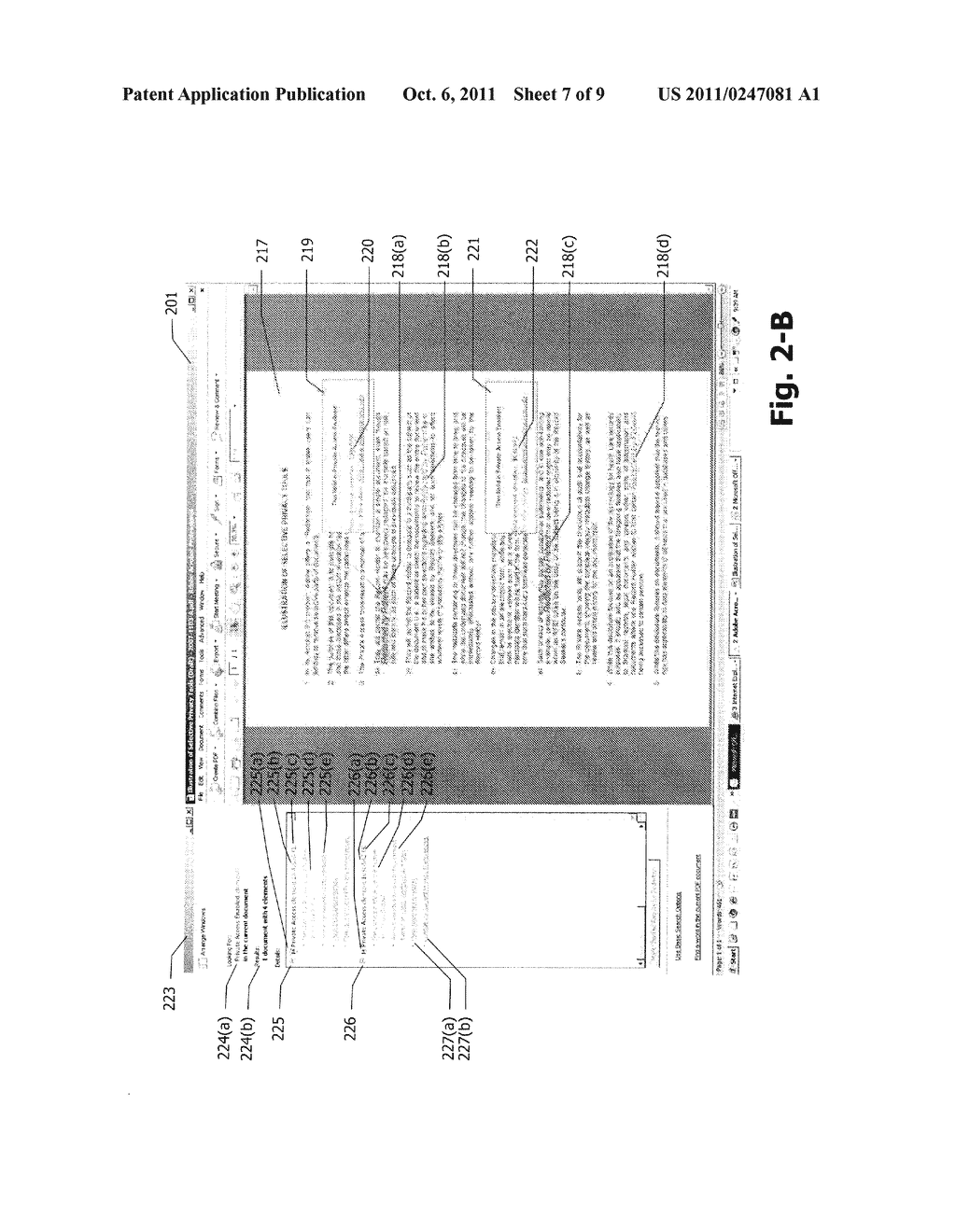 SYSTEM AND METHOD FOR SELECTIVELY REDACTING INFORMATION IN ELECTRONIC     DOCUMENTS - diagram, schematic, and image 08
