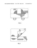 Mat for reducing the disturbance of particulate matter and liquids by wind diagram and image