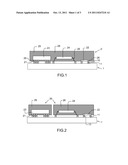 PROCESS FOR THE WAFER-SCALE FABRICATION OF ELECTRONIC MODULES FOR SURFACE     MOUNTING diagram and image