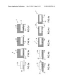 PROCESS FOR THE WAFER-SCALE FABRICATION OF ELECTRONIC MODULES FOR SURFACE     MOUNTING diagram and image