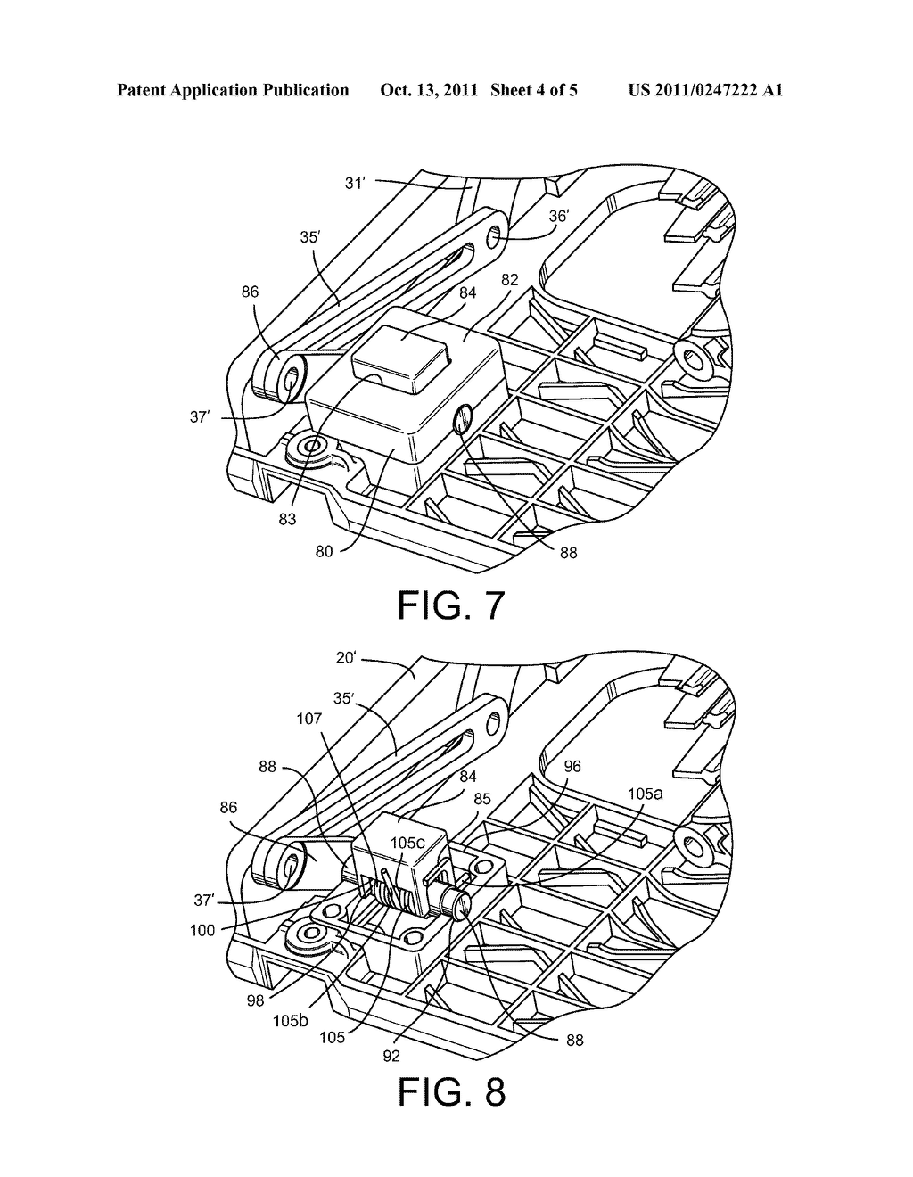 Bevel Adjustment for a Circular Saw - diagram, schematic, and image 05