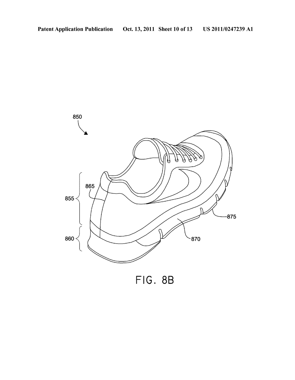 Shoe Having A Midsole With Heel Support - diagram, schematic, and image 11