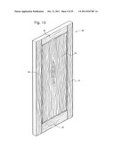 DOOR SKIN, METHOD OF MANUFACTURING A DOOR PRODUCED THEREWITH, AND DOOR     PRODUCED THEREFROM diagram and image