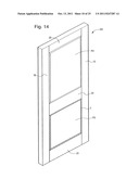 DOOR SKIN, METHOD OF MANUFACTURING A DOOR PRODUCED THEREWITH, AND DOOR     PRODUCED THEREFROM diagram and image