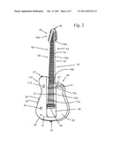 ROTATABLE COMBINATION GUITAR/BASS GUITAR diagram and image