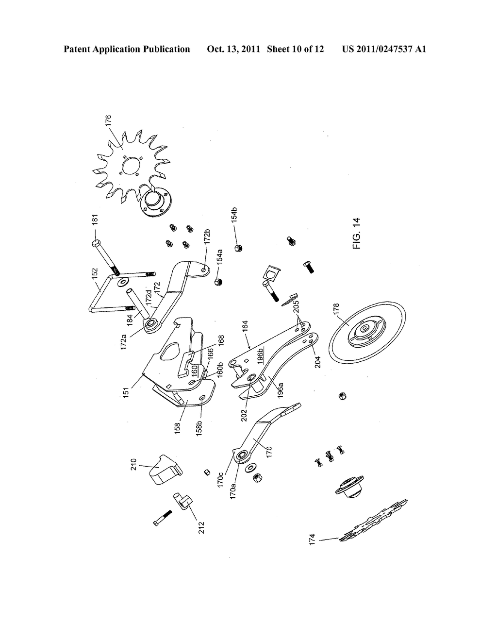 CROP RESIDUE CLEARING DEVICE - diagram, schematic, and image 11