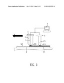 APPARATUS FOR COATING A FILM ON A SUBSTRATE diagram and image