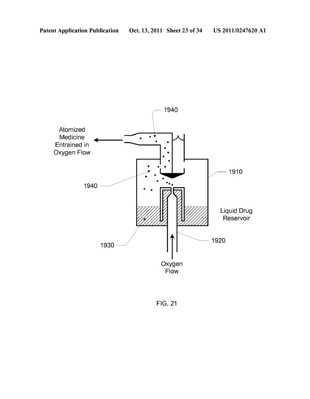 Portable Oxygen Delivery Device - diagram, schematic, and image 24