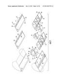 INFLATABLE STRUCTURE FOR PACKAGING AND ASSOCIATED APPARATUS AND METHODS diagram and image