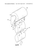 INFLATABLE STRUCTURE FOR PACKAGING AND ASSOCIATED APPARATUS AND METHODS diagram and image