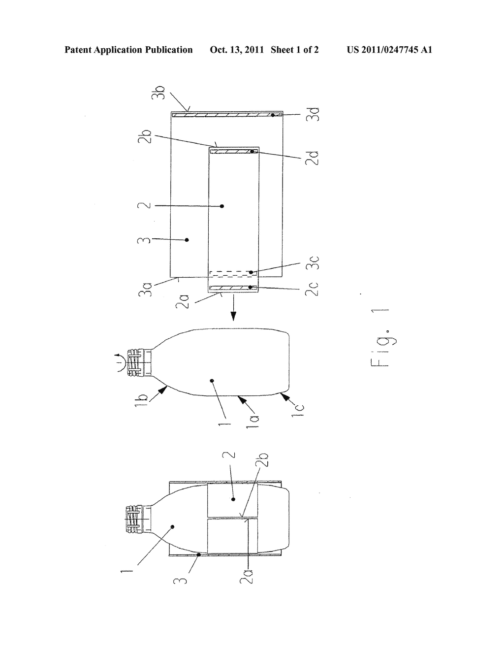 METHOD AND DEVICE FOR EQUIPPING CONTAINERS - diagram, schematic, and image 02