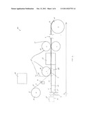 Apparatus and Method for Continuously Attaching a Primary Substrate to a     Secondary Substrate to Form a Product Having Indicia Thereon diagram and image