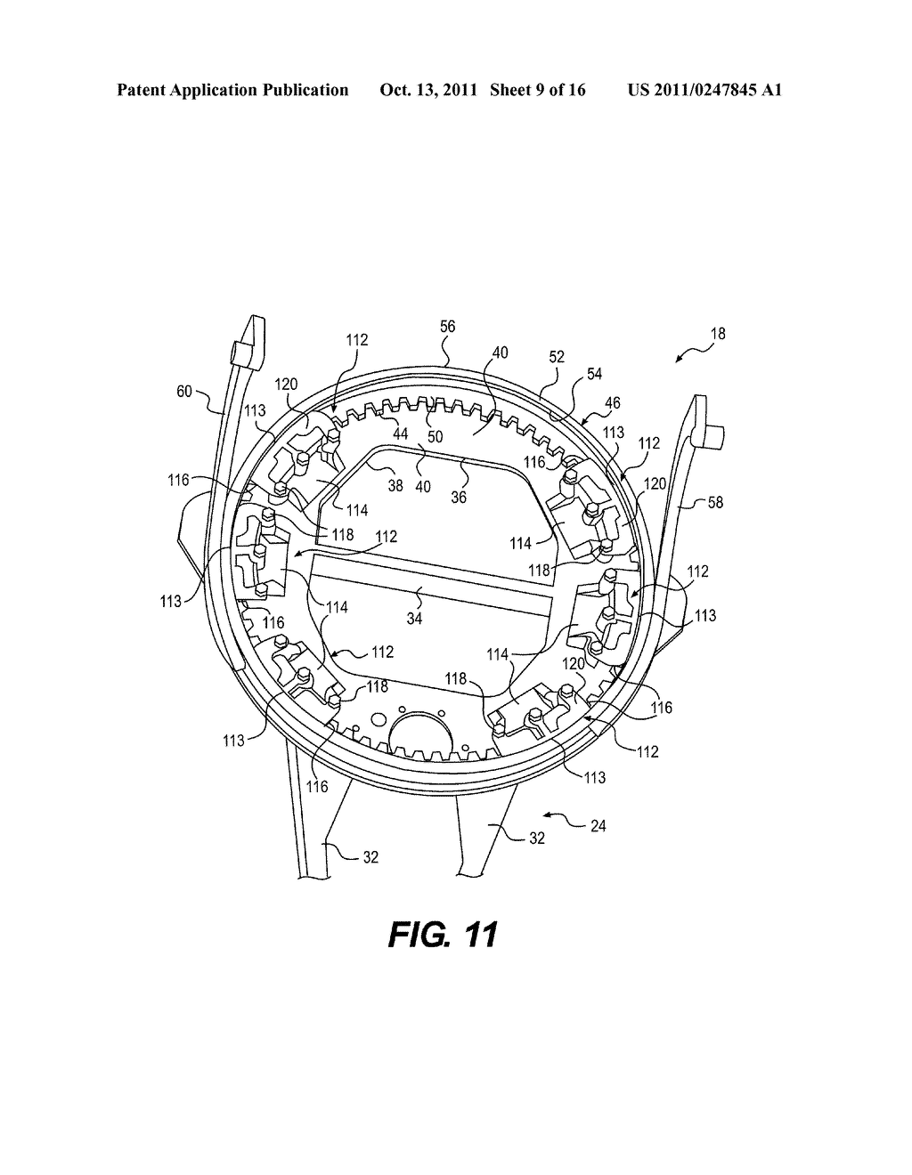 DCM HAVING ADJUSTABLE WEAR ASSEMBLY - diagram, schematic, and image 10