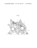 NOISE REDUCING DEVICE FOR TIMING CHAIN OF DIESEL ENGINE diagram and image