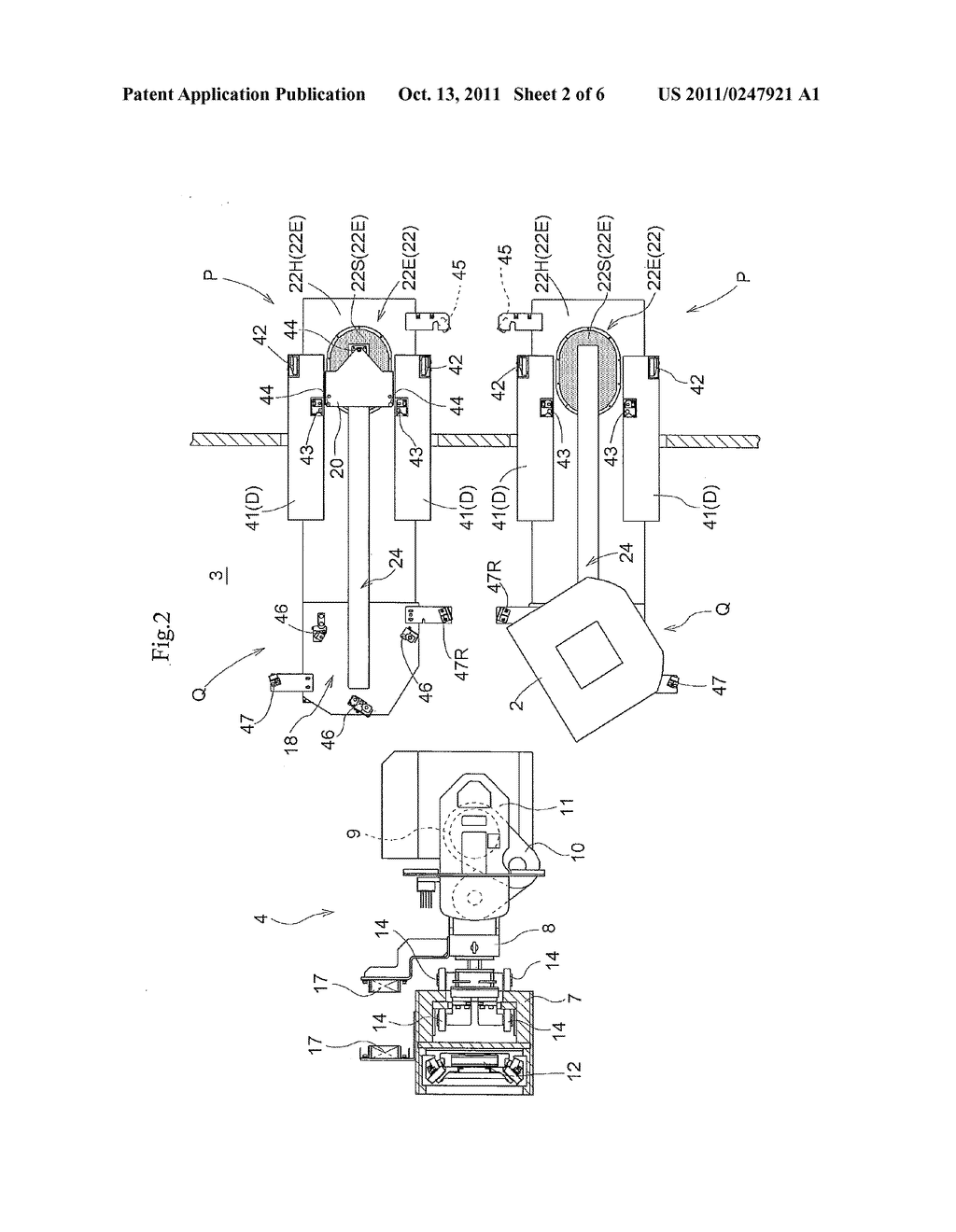 Article Transporting Device - diagram, schematic, and image 03