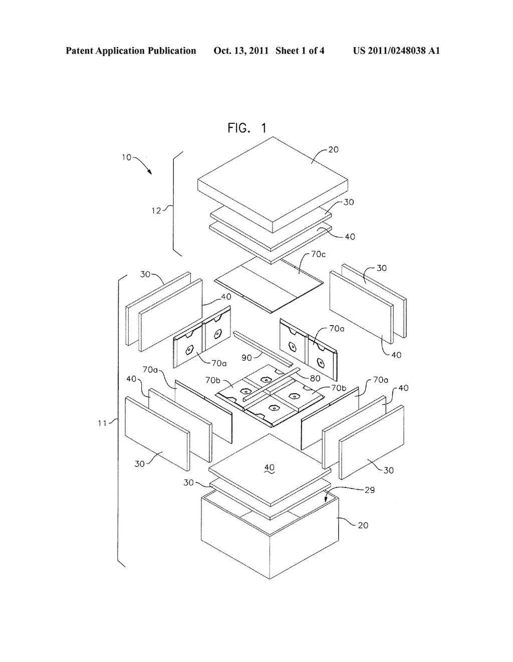 PASSIVE THERMALLY CONTROLLED BULK SHIPPING CONTAINER - diagram, schematic, and image 02